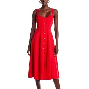 AQUA x Liat Baruch Red Dress (Size Small)